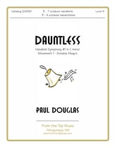 Dauntless Handbell sheet music cover